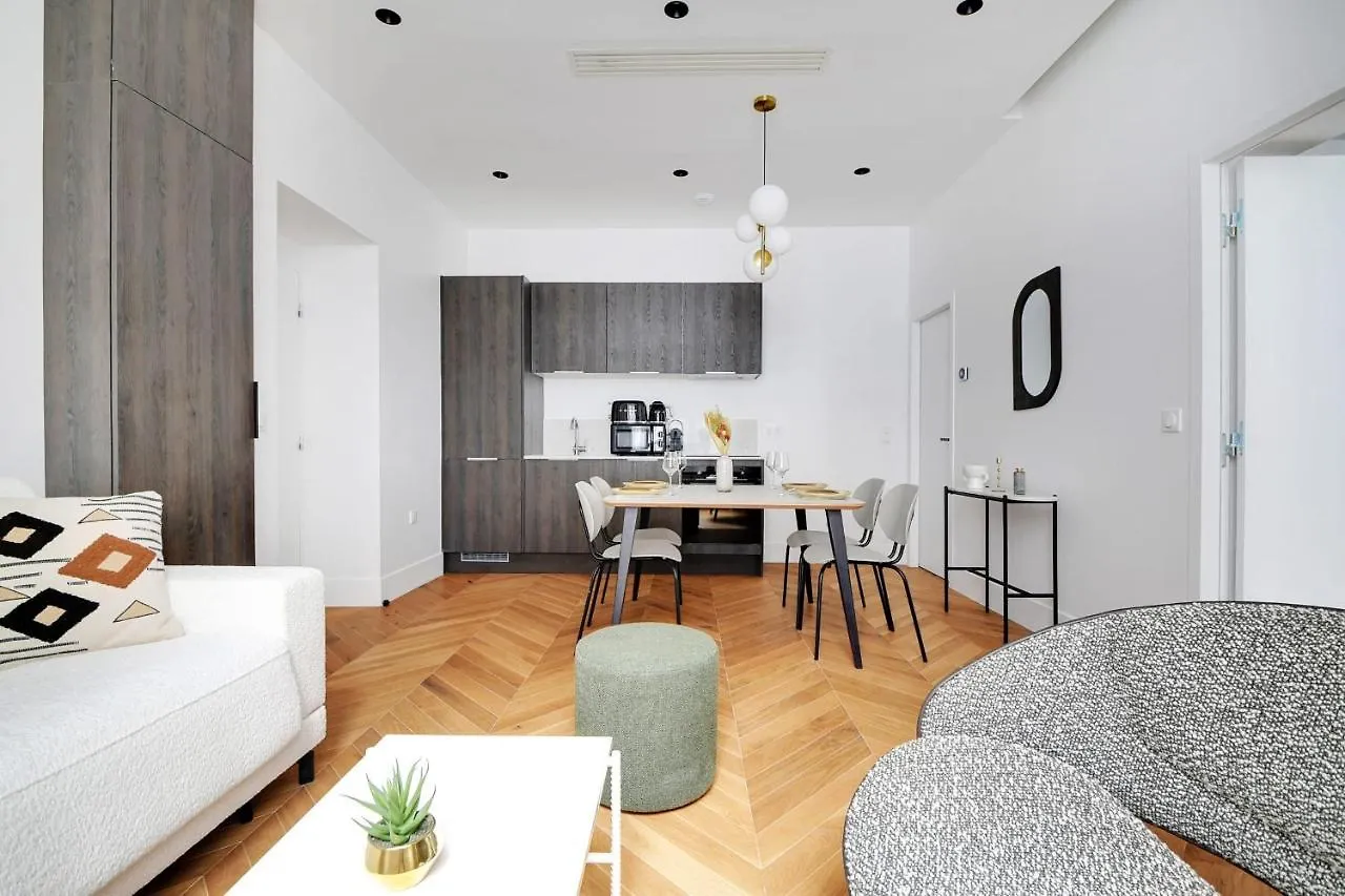 Moderne Appartement - 1Br 4P - Opera باريس 0*,